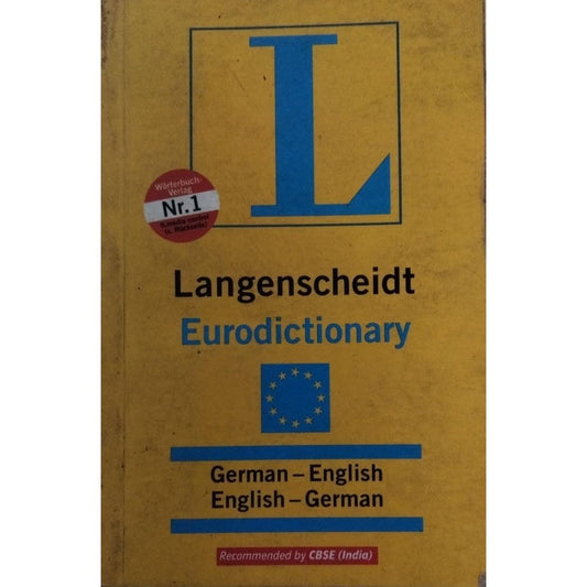 Langenscheidt Eurodictionary German - English English - German