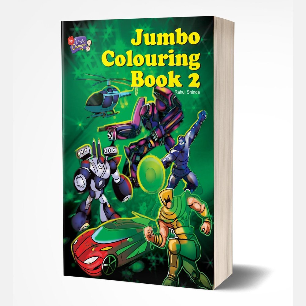 Jumbo Colouring Book 2 By Rahul Shinde